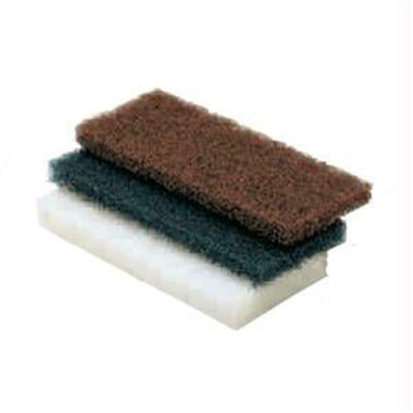 Newalthlete Shur-LOK Medium Scrubber Pad, 2PK NE57293